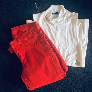 J Brand Blood Orange Jeans